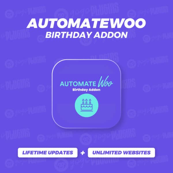 AutomateWoo – Birthdays Add-on